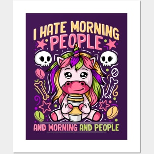 I Hate Mornings Posters and Art